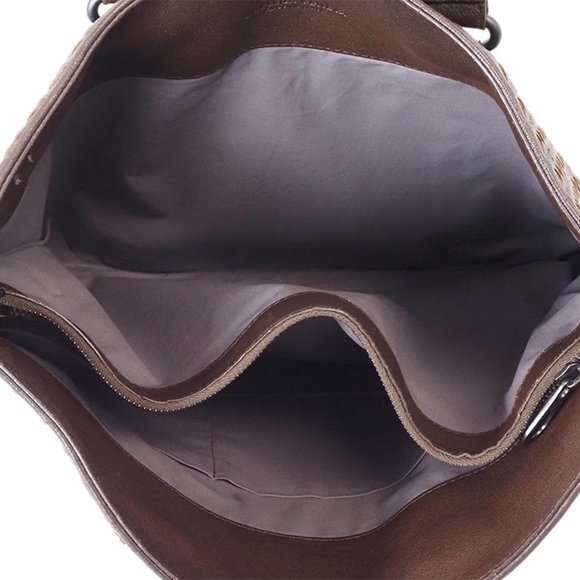 Bottega Veneta Intrecciato Bag Brown Men's Leather BOTTEGA VENETA - Picture 10 of 12